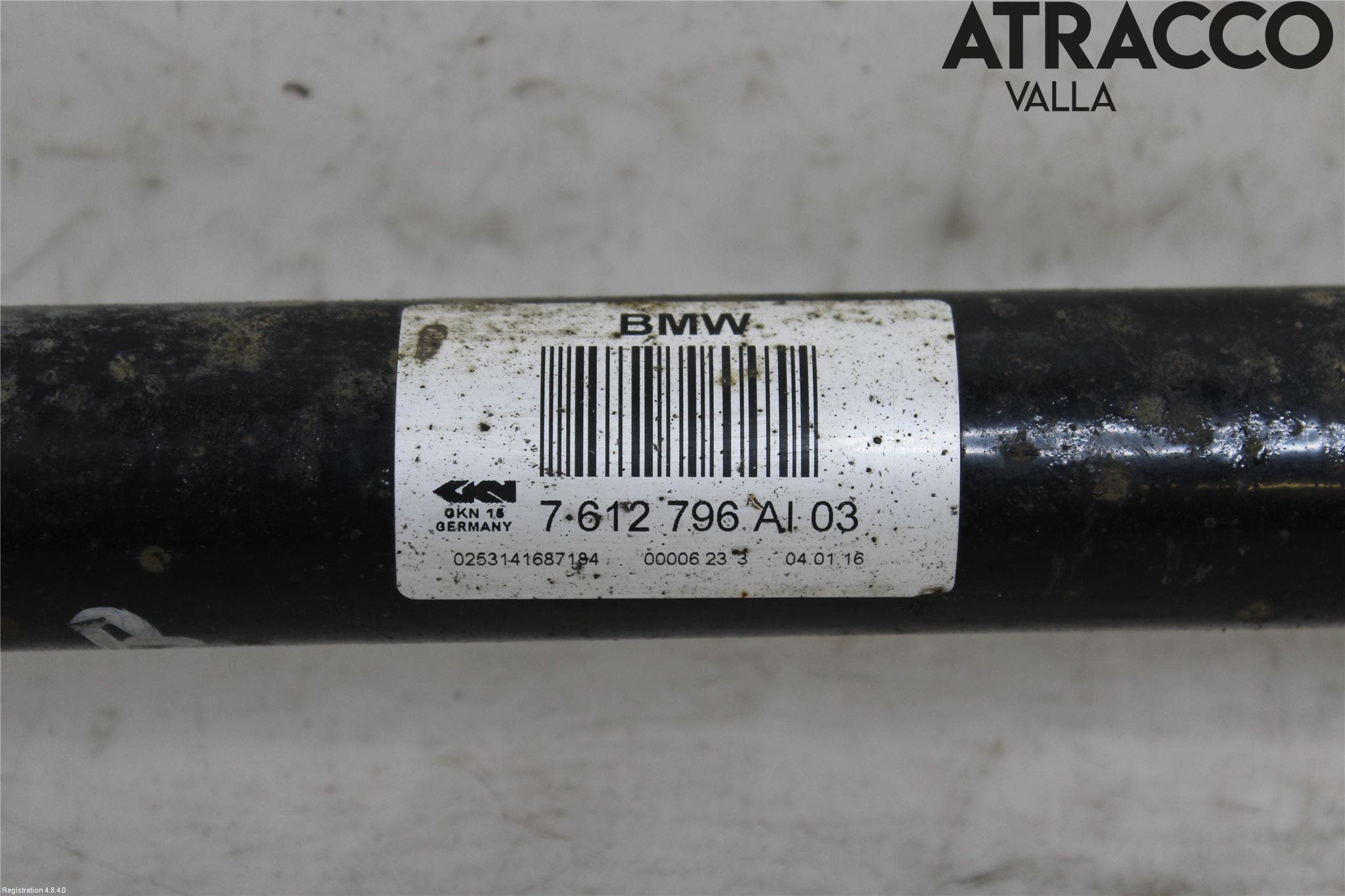 BMW X4 F26 14-18 Drivaxel Bak Höger