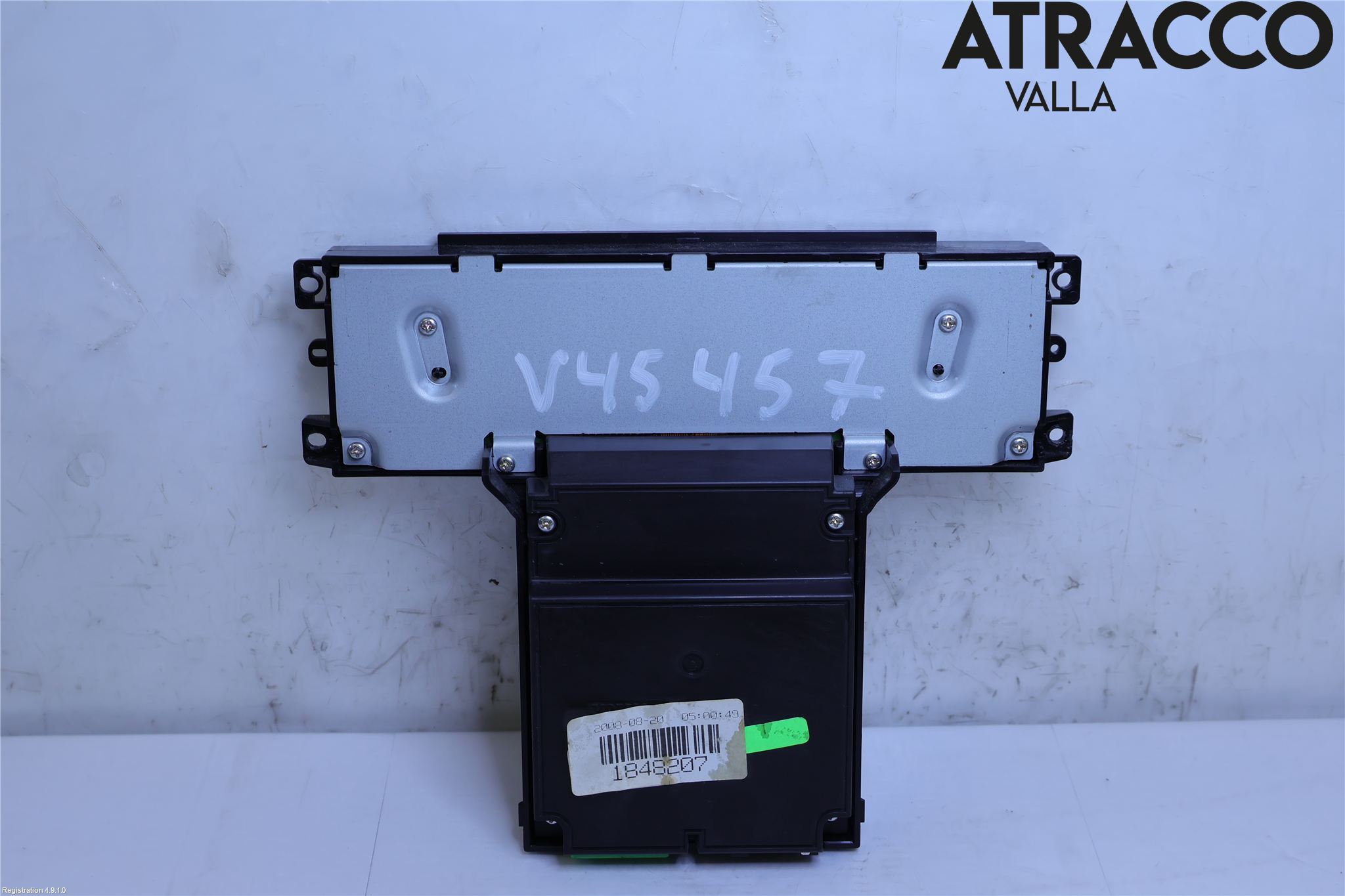 Volvo V70 08-13 Kontrolldisplay