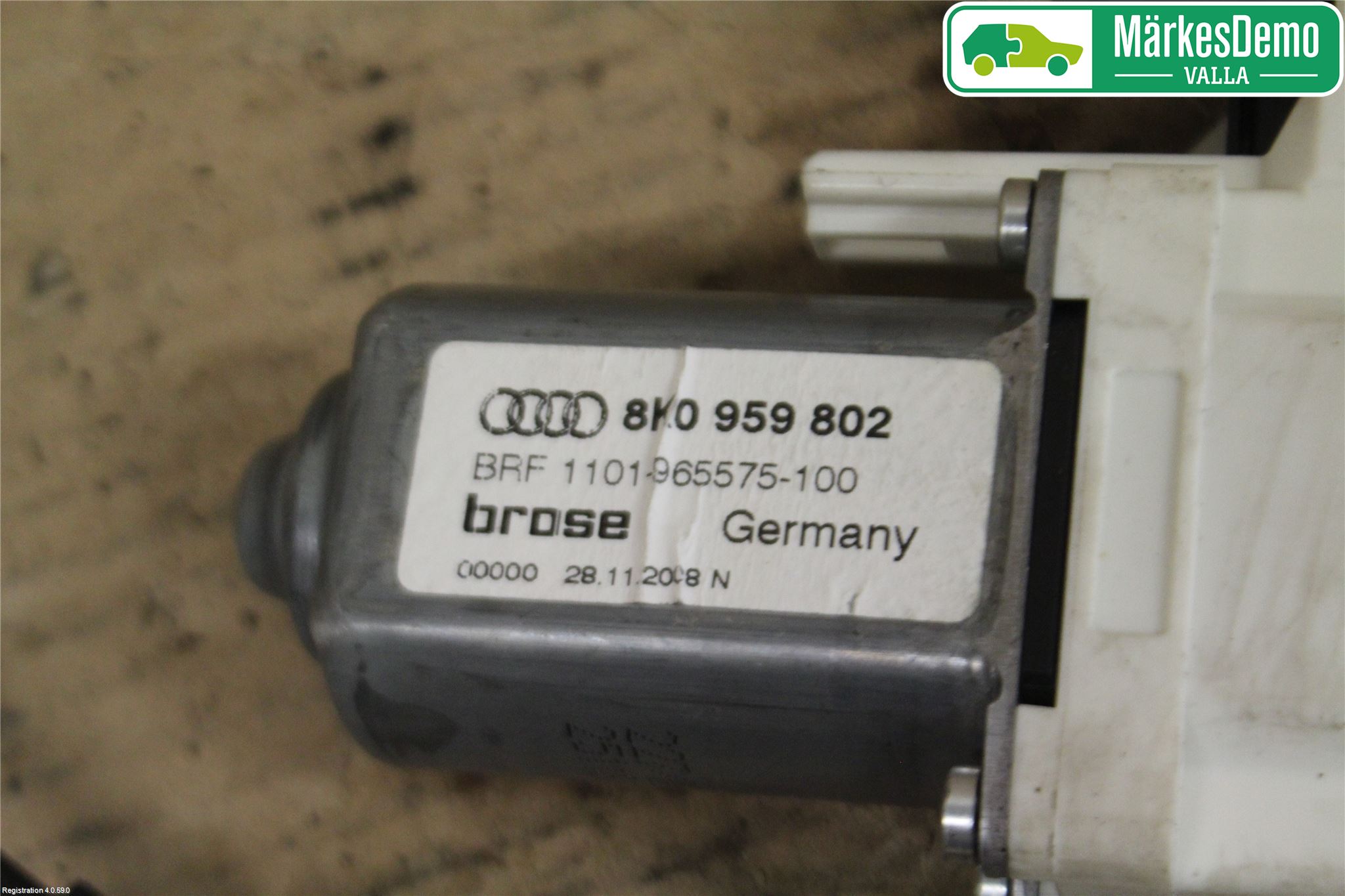 Audi A4/S4 08-11 Fönsterhiss El Kompl