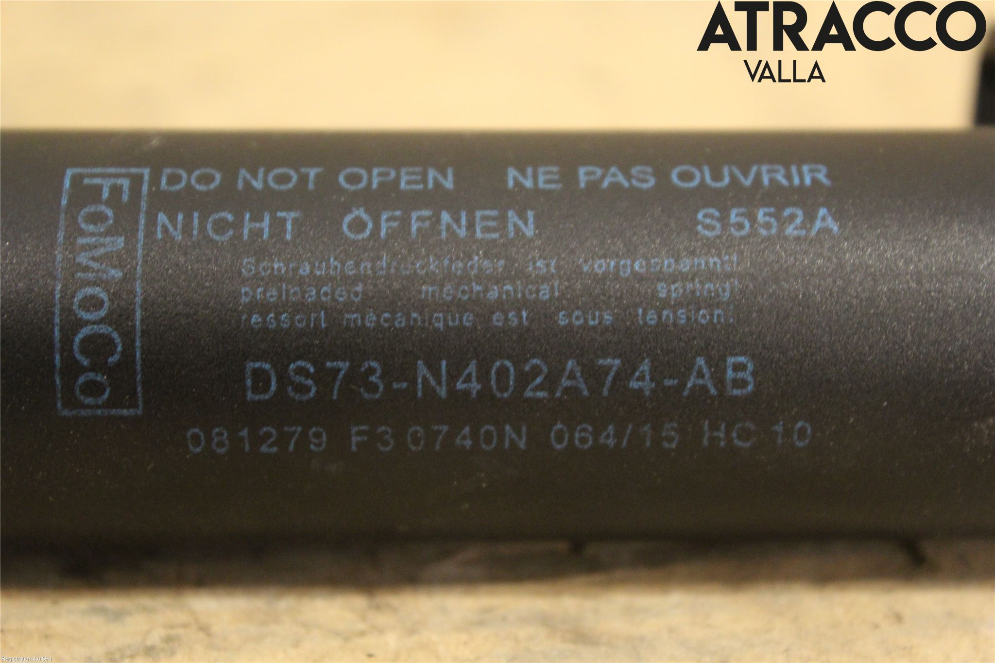 Ford MONDEO 15-22 Gasfjäder Baklucka