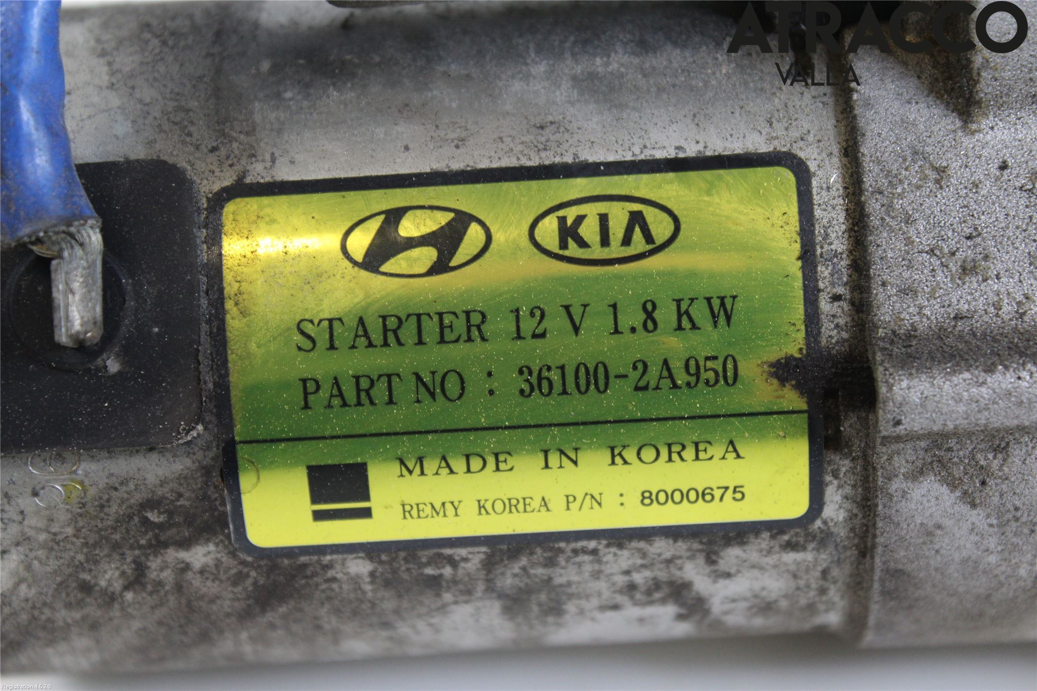 Hyundai i40 16-18 Startmotor Diesel