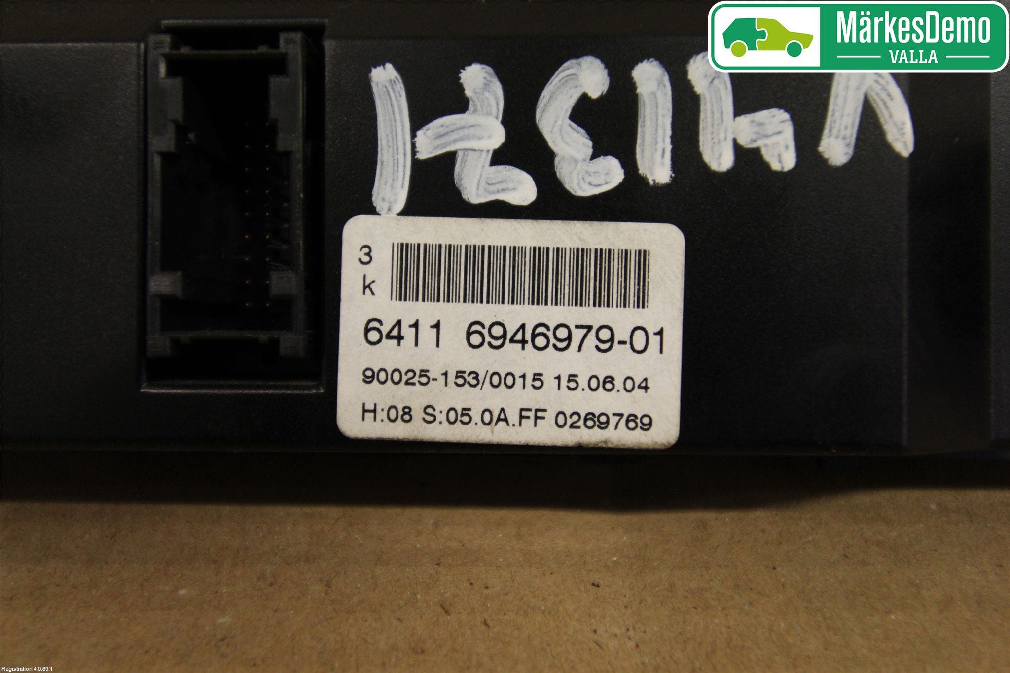 BMW 5 E60/61 Sed/Tou 02-10 Ac Styrenhet Ac Manöveren