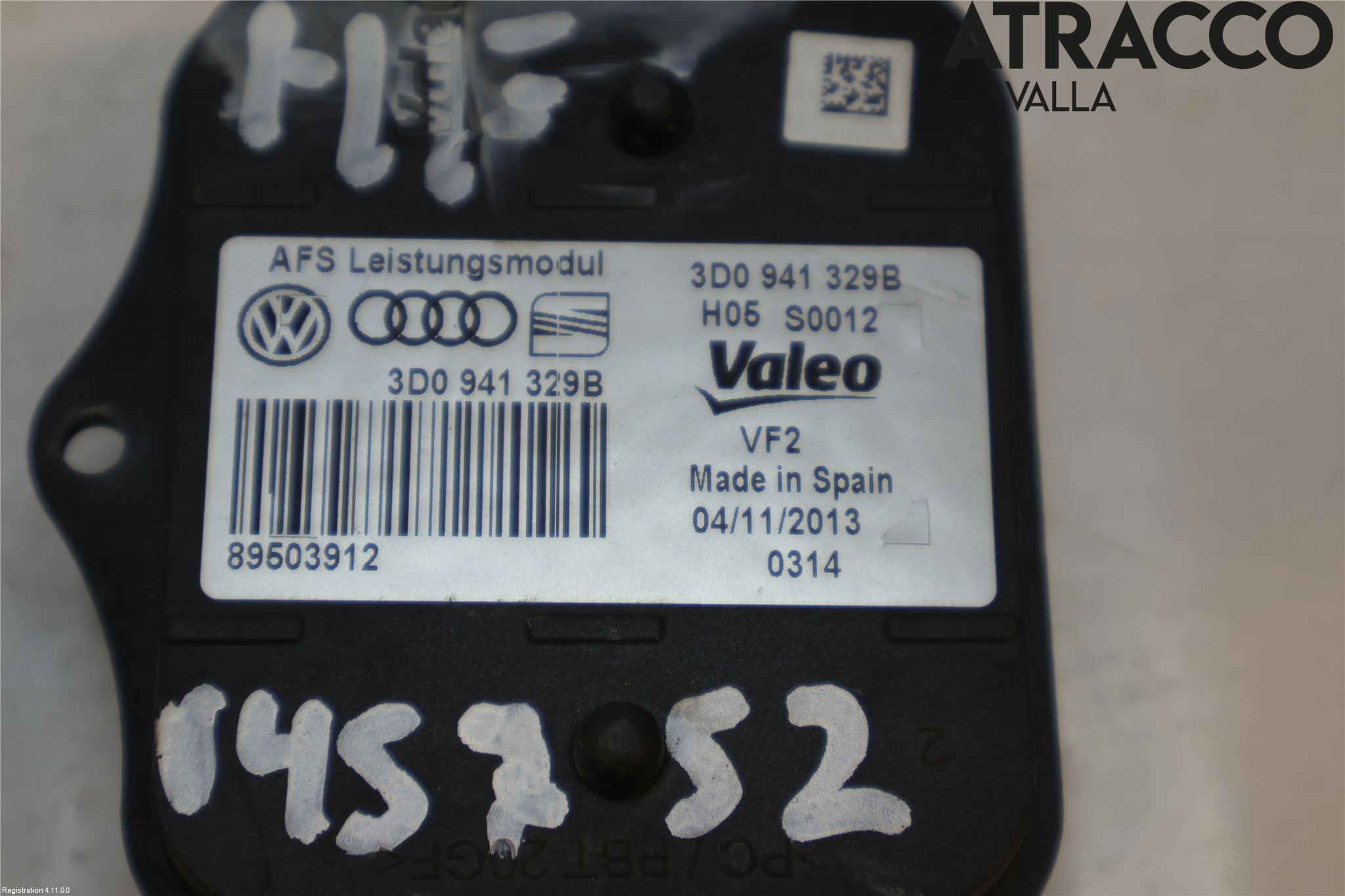 Volkswagen VW PASSAT 11-14 Styrenhet Strålkastare