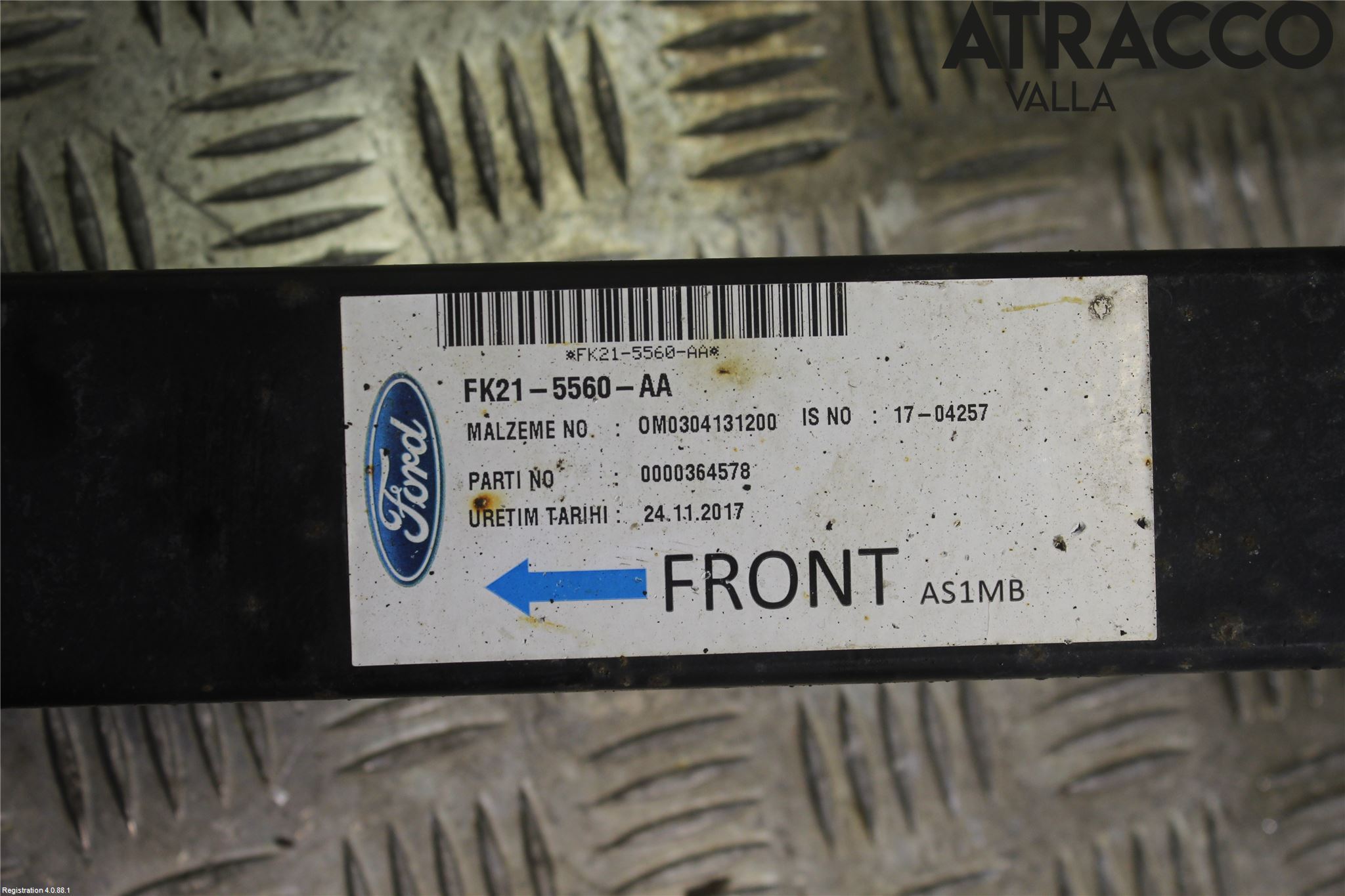 Ford TRANSIT SKÅP/BUSS 14-22 Fjäder Bak Blad