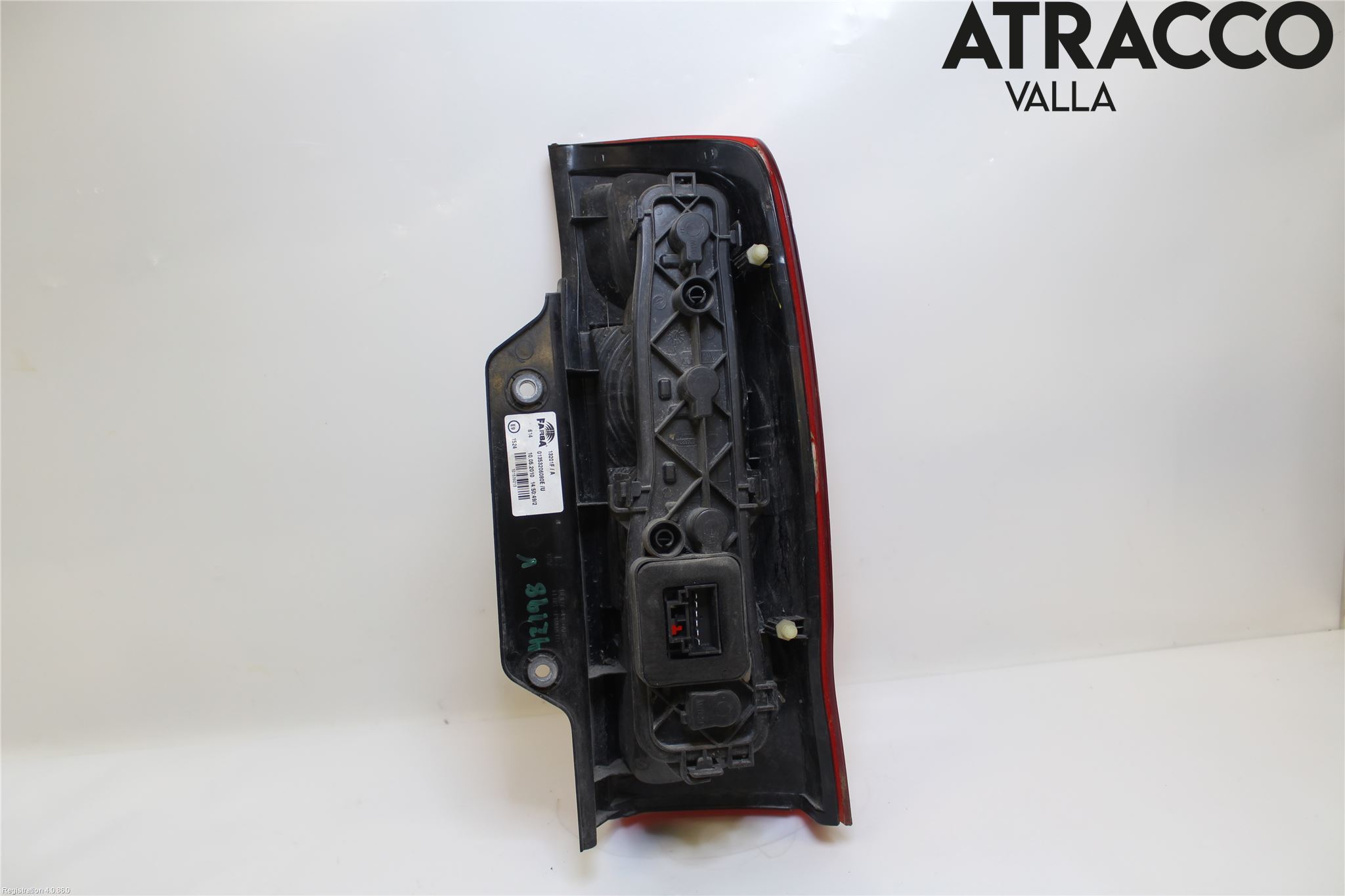 Peugeot BIPPER Bakljus Vänster