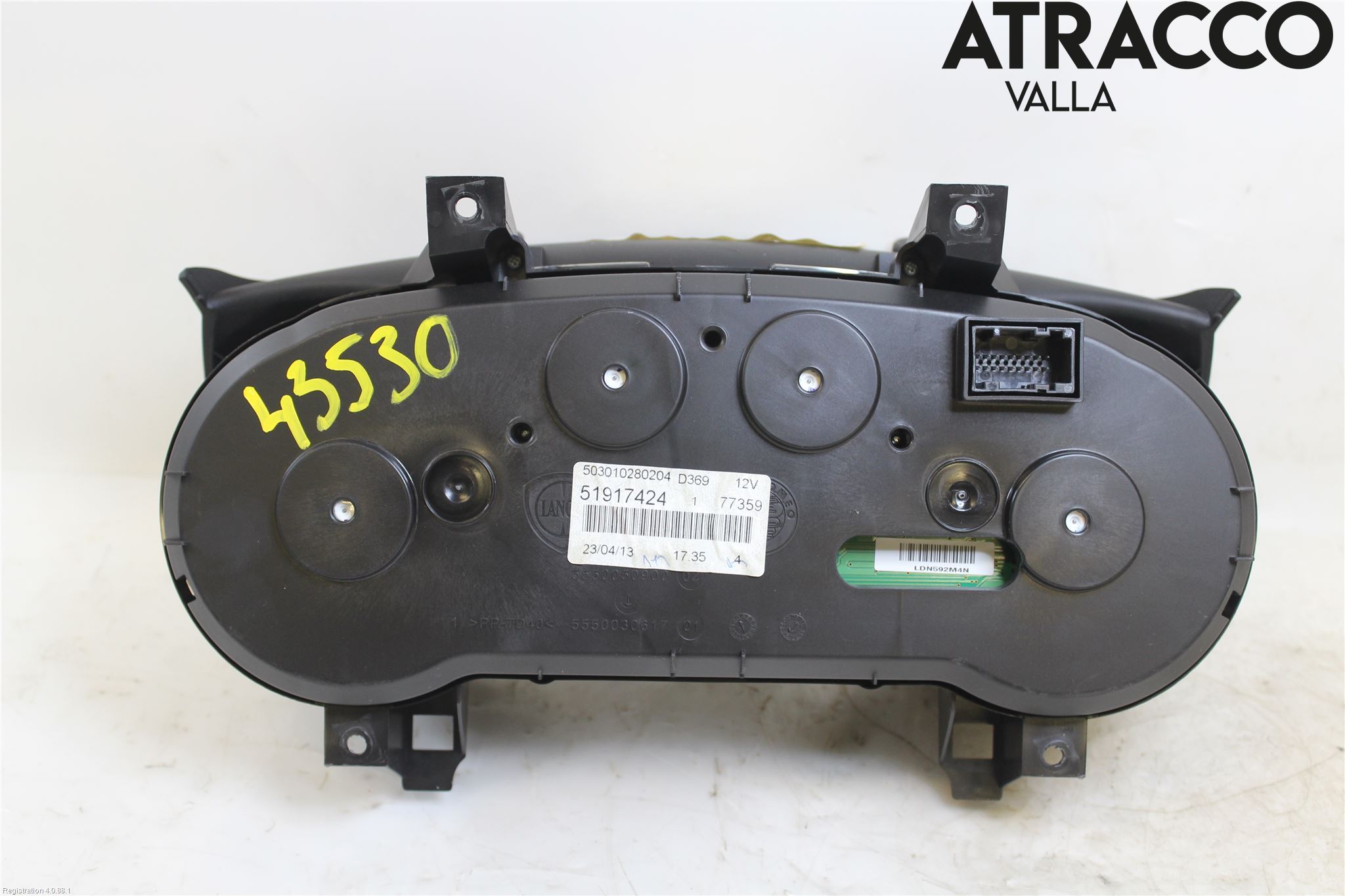 Fiat PUNTO 00-18 Instrument Komb