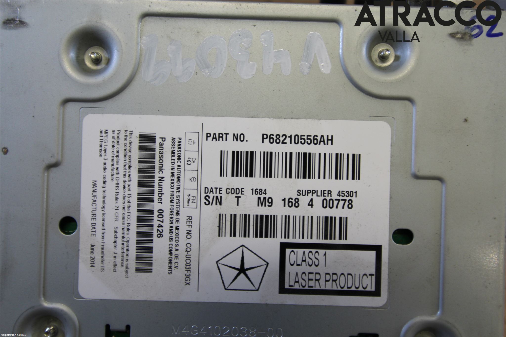 Fiat FREEMONT Cd Radio - Multimediapanel