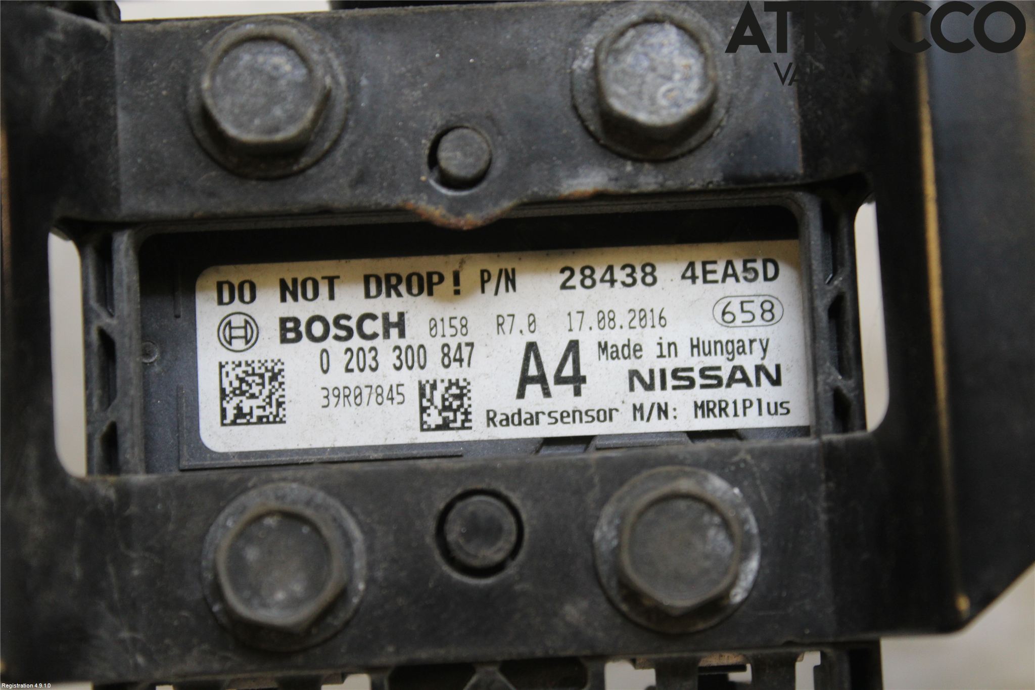 Nissan QASHQAI 14-17 Sensor Adaptiv Farthållare