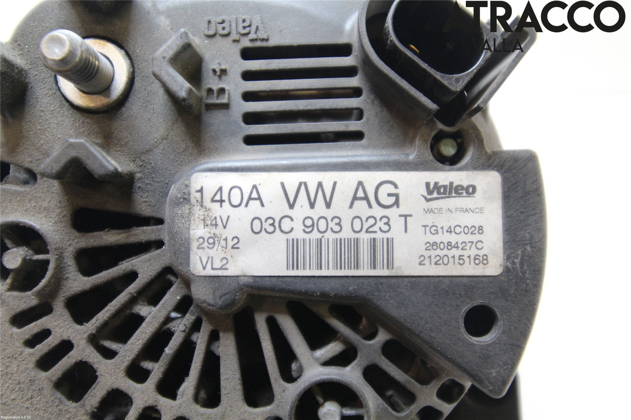 Volkswagen VW PASSAT 11-14 Generator
