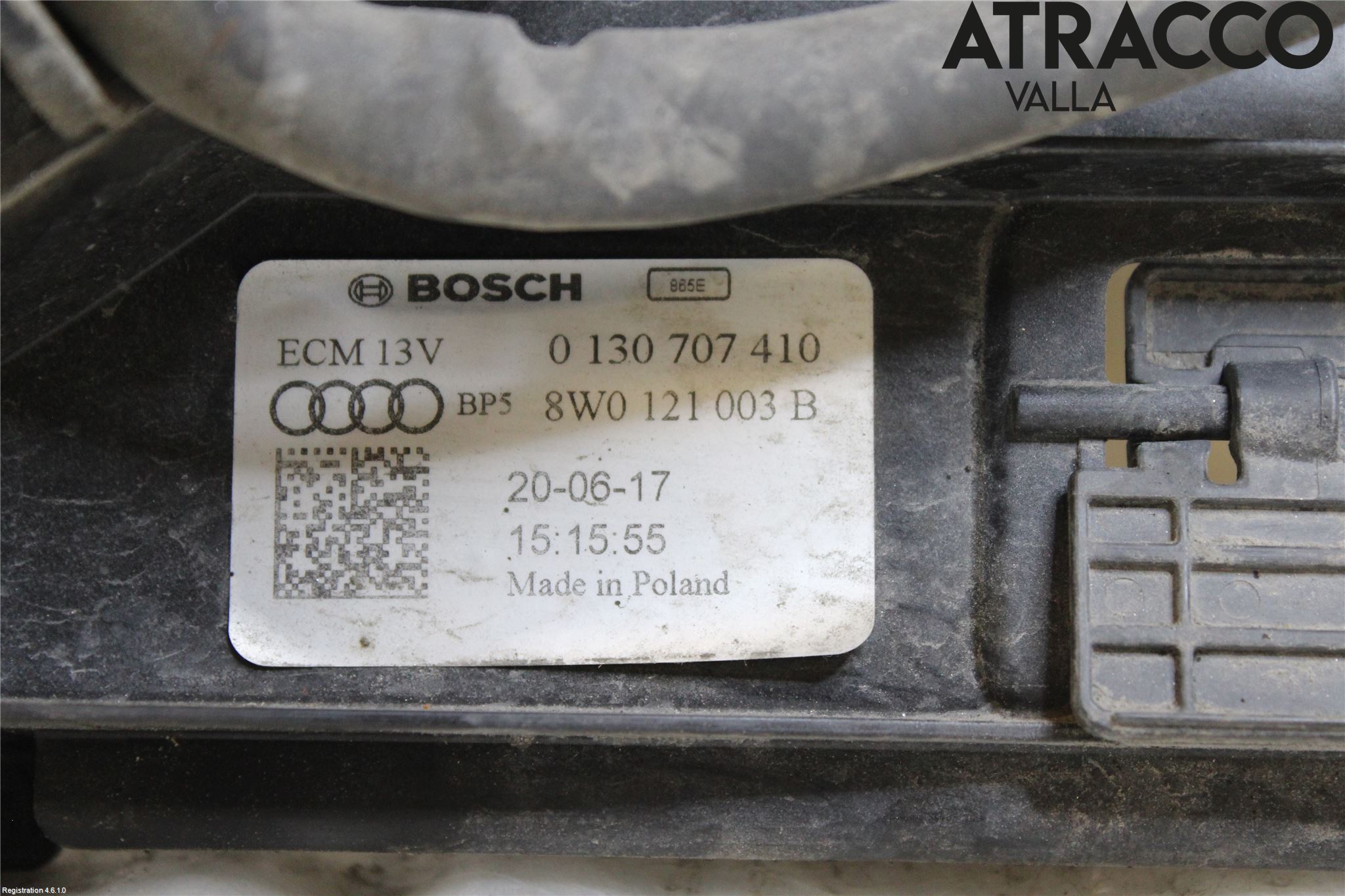 Audi A4/S4 B9 16-19 Kylfläkt El