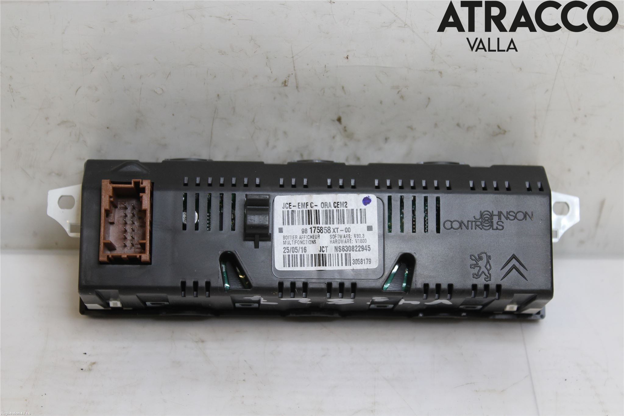 Citroen C3 10-17 Multifunktionsdisplay