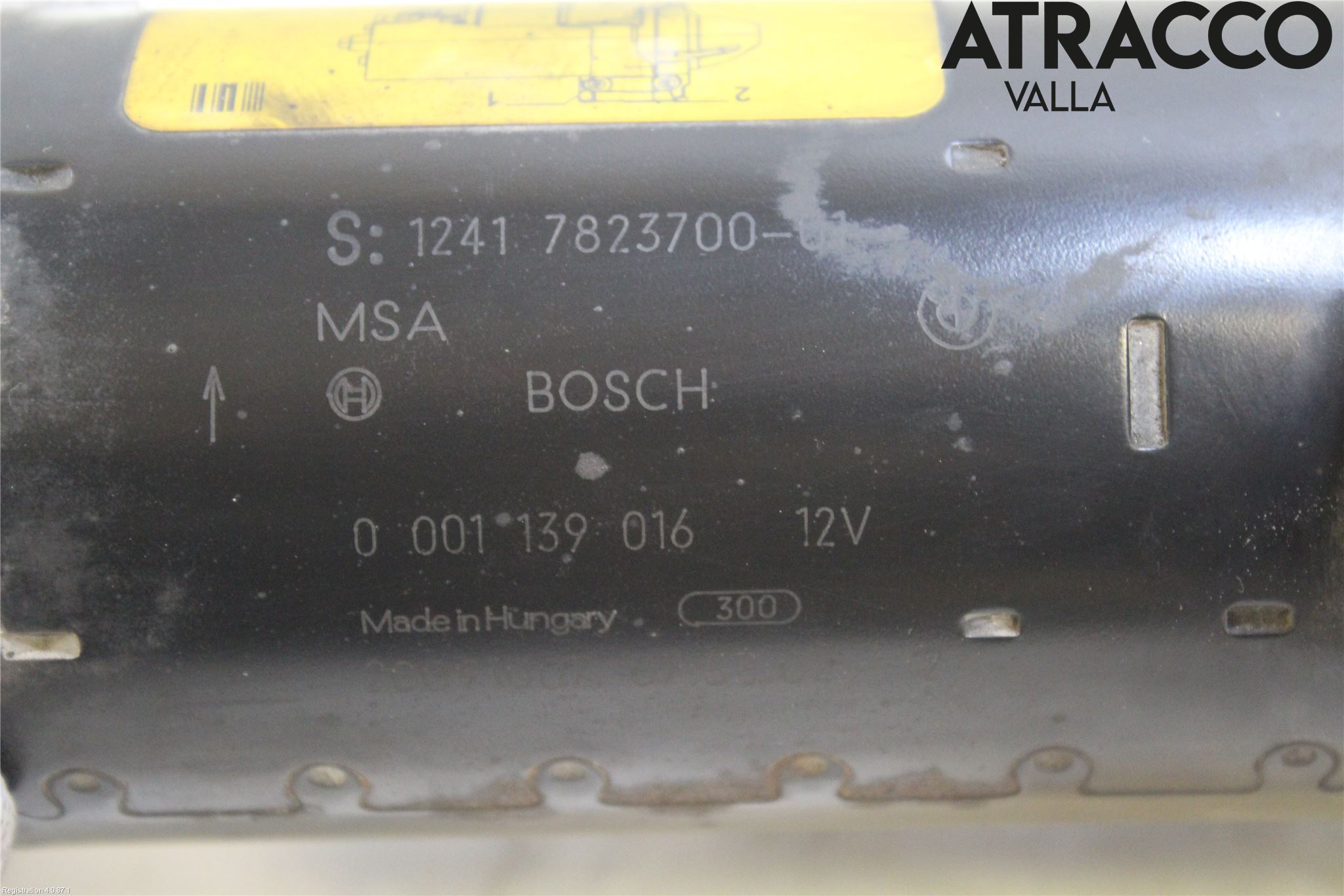 BMW 3 E90/91 SED/TOU 05-12 Startmotor Diesel