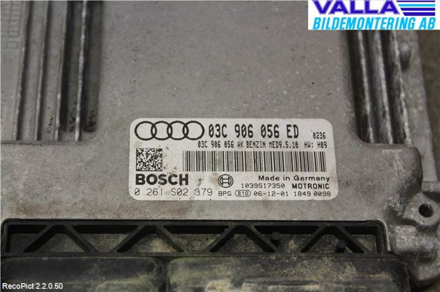 Audi A3/S3     04-05 Styrenhet Insprut Bensin