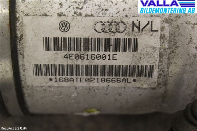 Audi A8/S8 4E  02-09 Stötdämpare Bak
