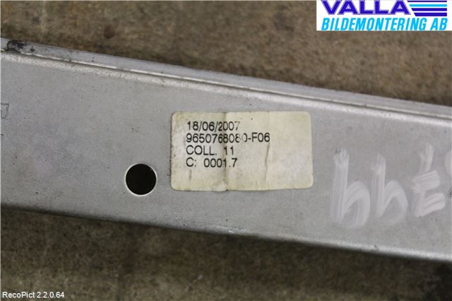 Peugeot 207 Fönsterhissmekanism