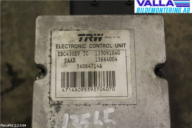 Saab 9-3 VER 2 Abs Hydraulaggregat