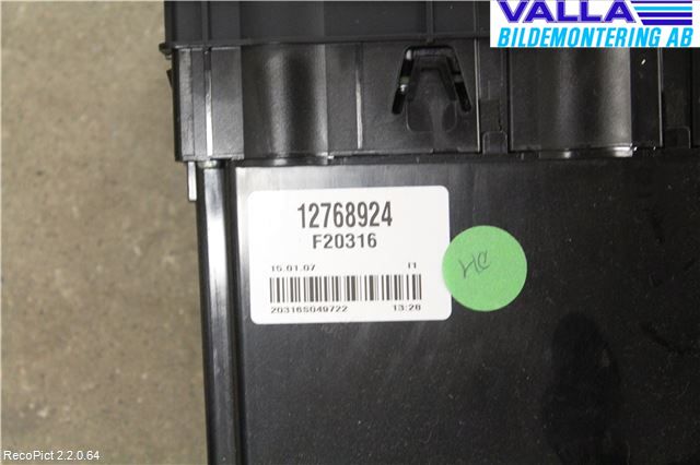 Saab 9-5     06-10 Ac Styrenhet Ac Manöveren