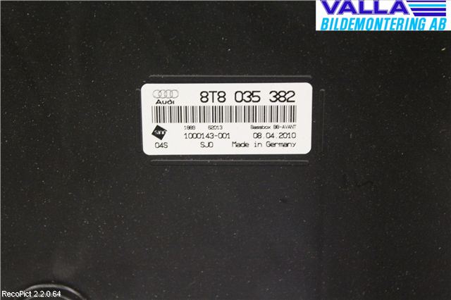 Audi A5 07-16 Högtalare