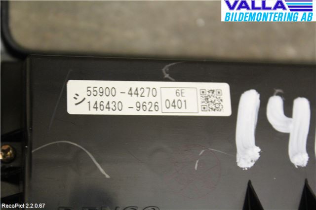 Toyota AVENSIS VERSO Ac Styrenhet Ac Manöveren