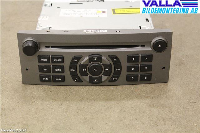 Peugeot 407 Cd Radio - Multimediapanel
