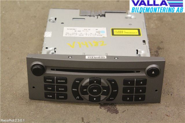 Peugeot 407 Cd Radio - Multimediapanel