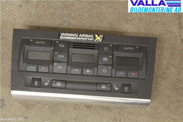 Audi A4/S4 05-07 Ac Styrenhet Ac Manöveren