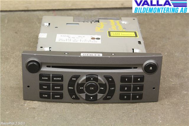 Peugeot 407 Cd Radio - Multimediapanel