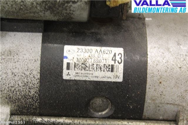 Subaru OUTBACK 10-15 Startmotor Diesel