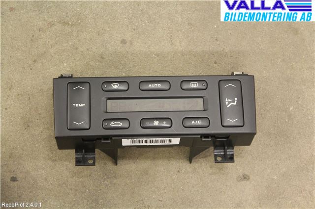 Peugeot 406     99-04 Ac Styrenhet Ac Manöveren