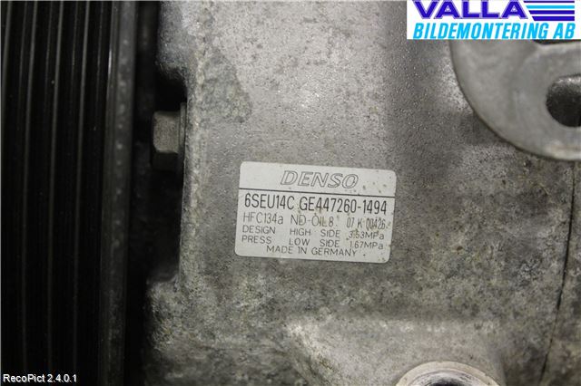 Toyota AURIS 07-09 Ac Kompressor