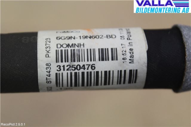 Volvo V70 08-13 Ac Slang-Rör