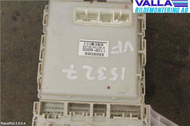 Toyota AURIS 07-09 Säkringsdosa-Elcentral