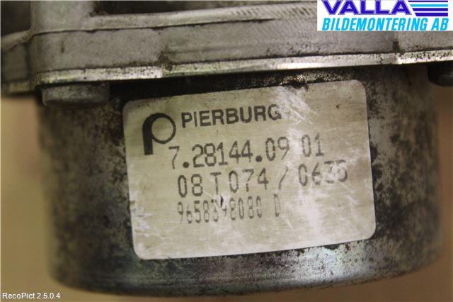 Peugeot BIPPER Vakuumpump