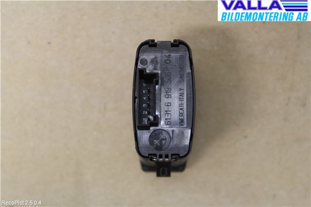 BMW 5 E60/61 Sed/Tou 02-10 Strömställare Varnings