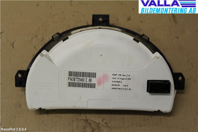 Citroen C3 -04 Instrument Komb