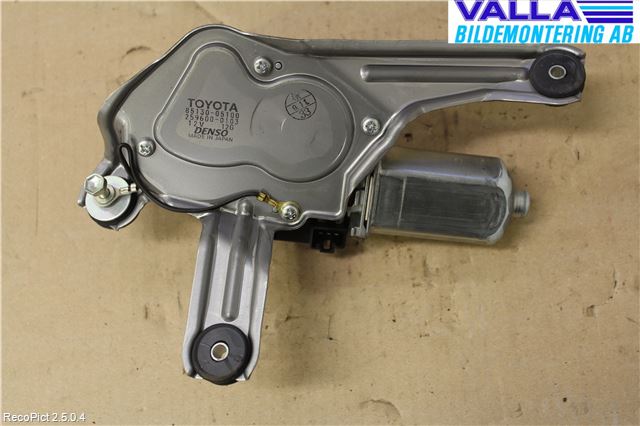Toyota AVENSIS 03-06 Torkarmotor Baklucka