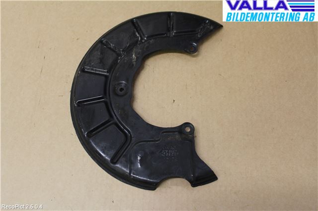 Volkswagen VW GOLF VI 09-13 Bromssköld Fram