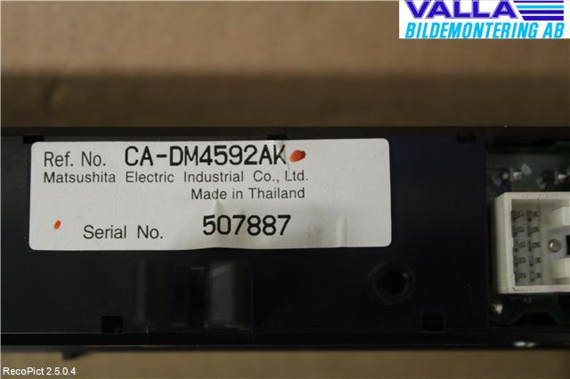 Mazda 6 02-08 Färddator