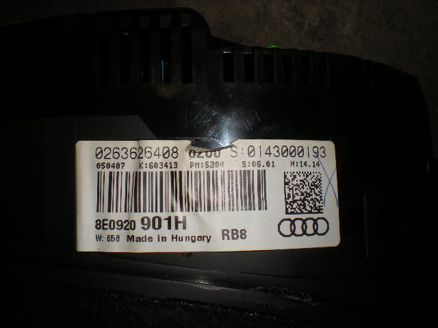 Audi A4/S4 05-07 Instrument Komb