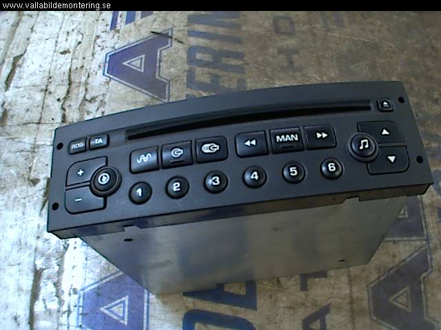 Peugeot 307     01-05 Cd Radio - Multimediapanel
