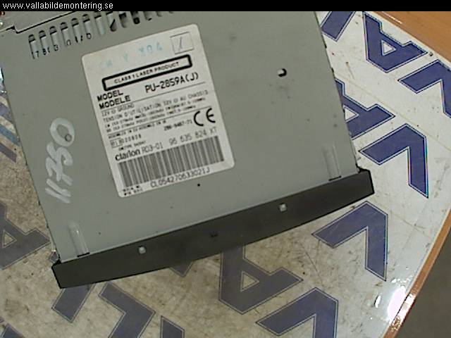 Peugeot PARTNER   03-08 Cd Radio - Multimediapanel
