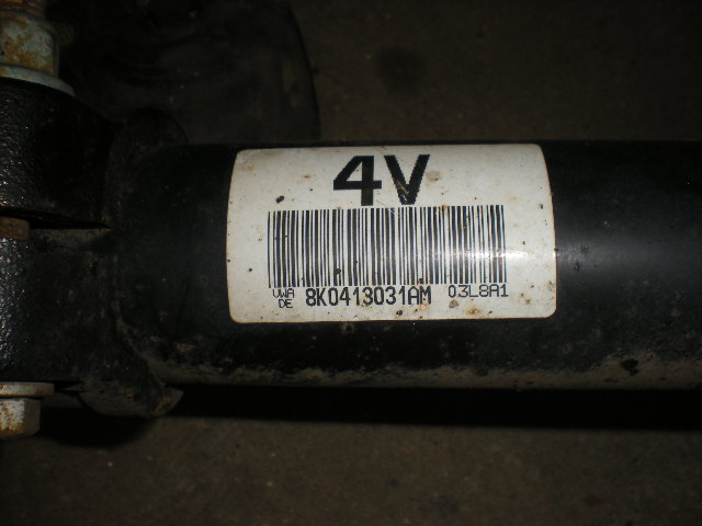 Audi A5 07-16 Fjäderben Fram Höger