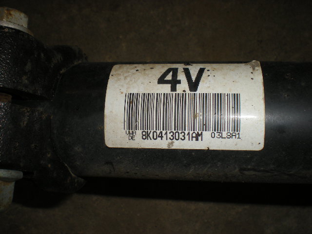 Audi A5 07-16 Fjäderben Fram Vänster