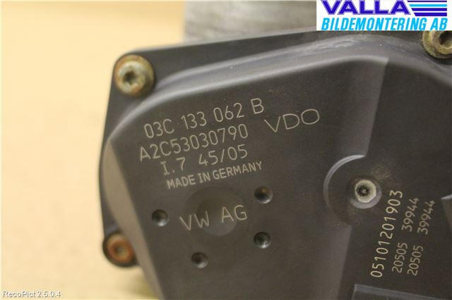 Skoda FABIA 99-07 Injspjällhus