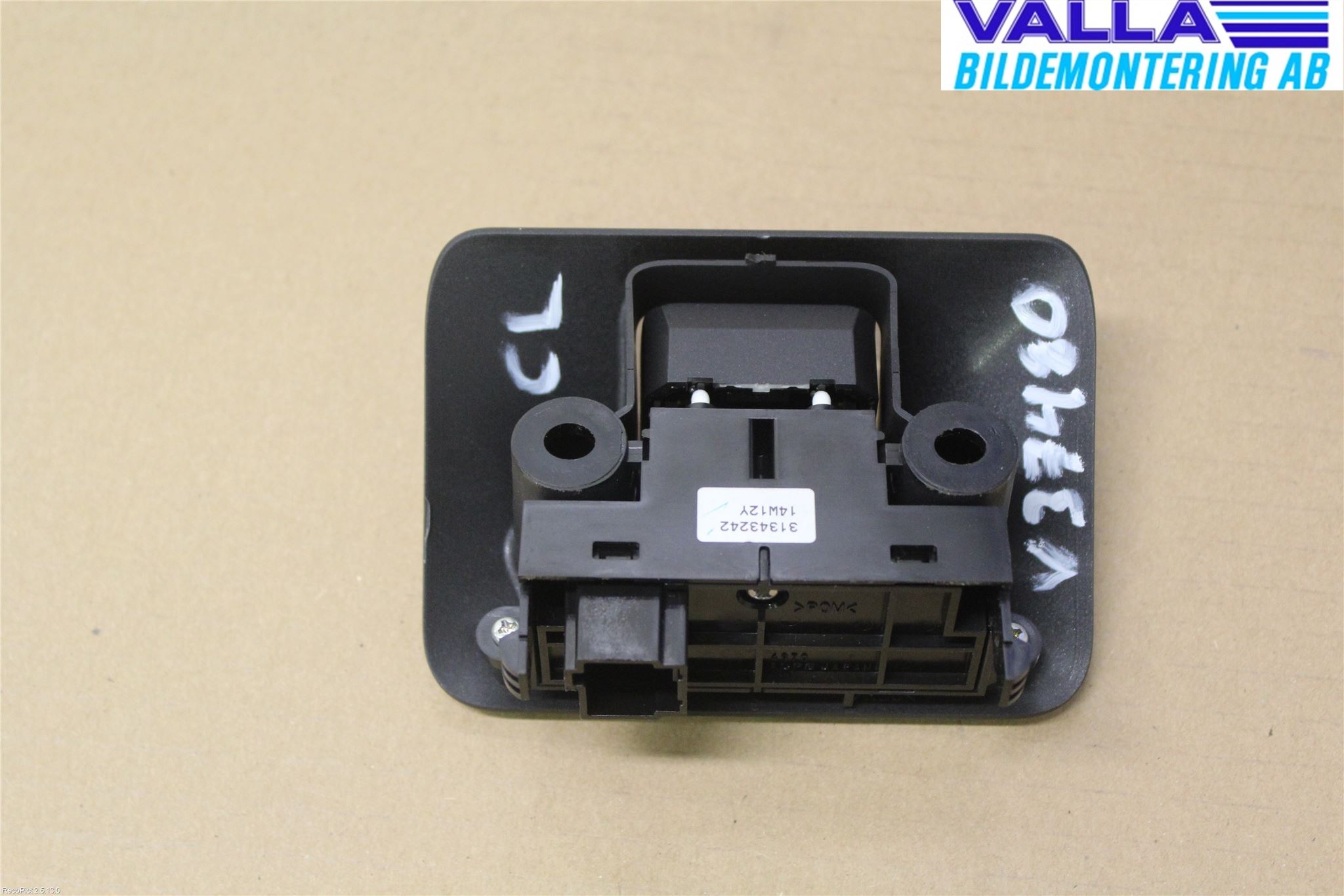 Volvo V60 14-18 Strömställare Parkeringsbroms