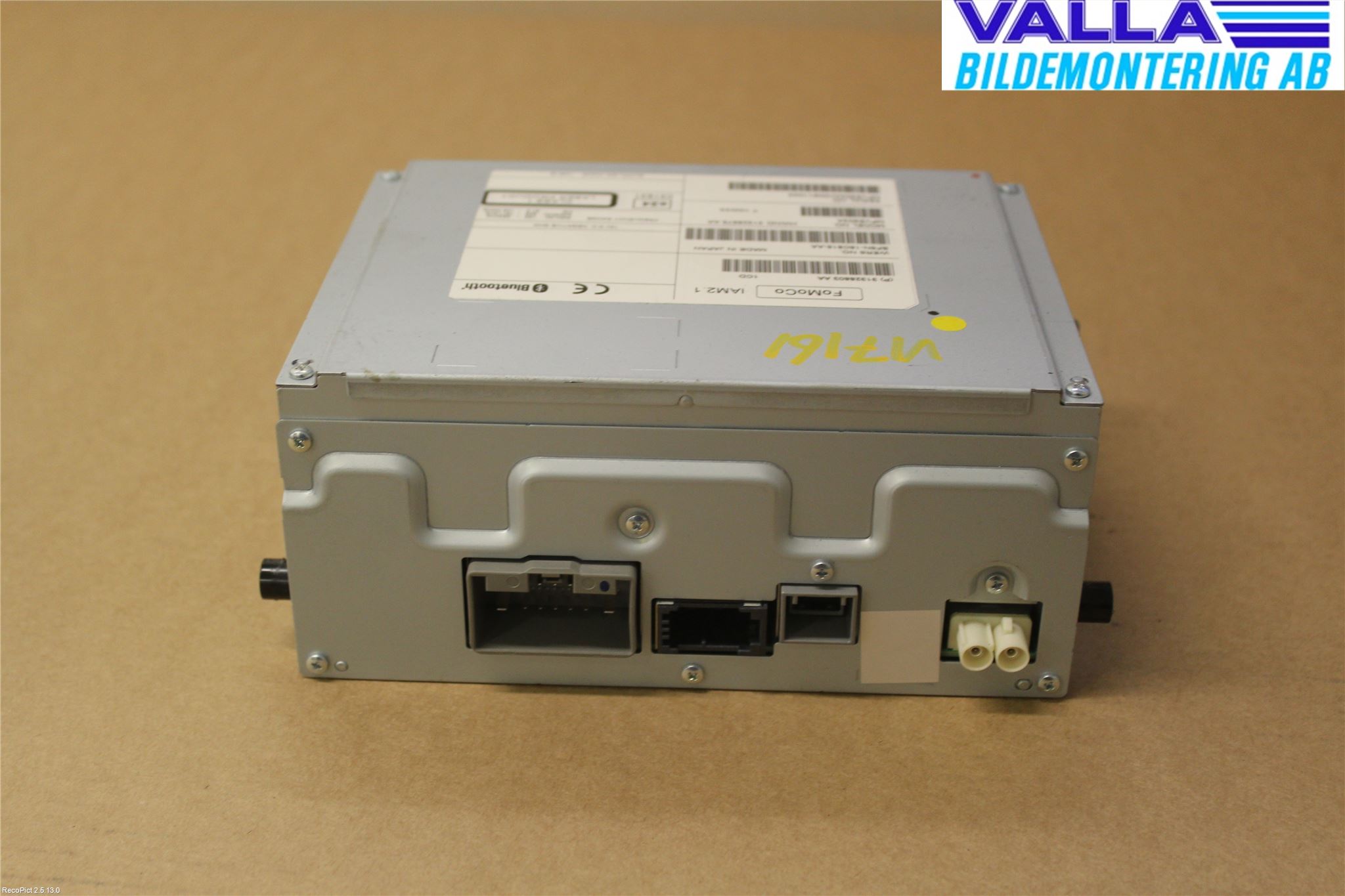 Volvo S60 11-13 Cd Radio - Multimediapanel