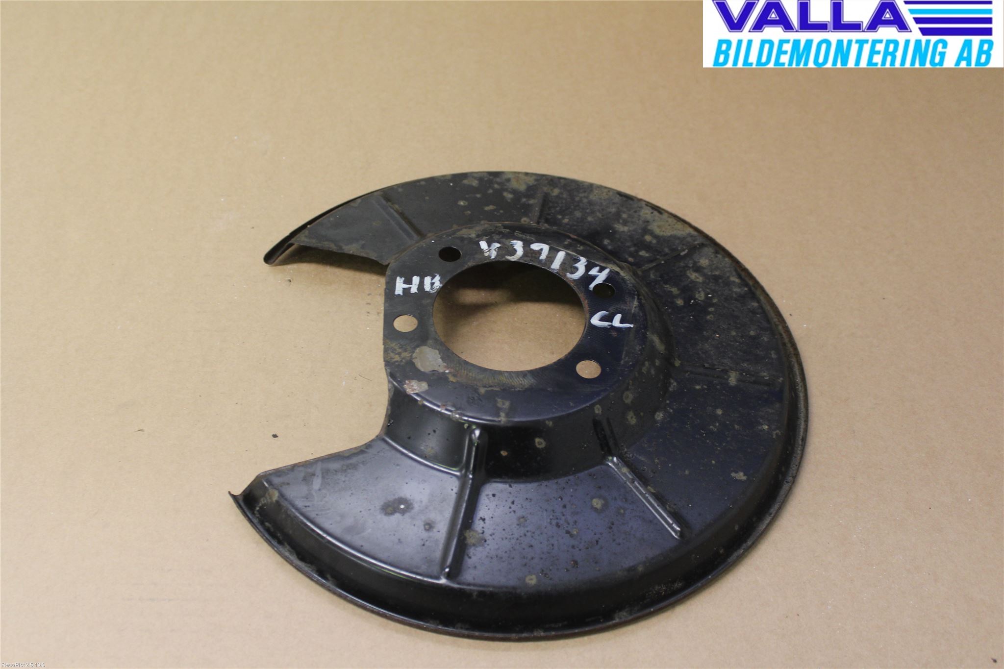 Volvo S80 07-13 Bromssköld Bak