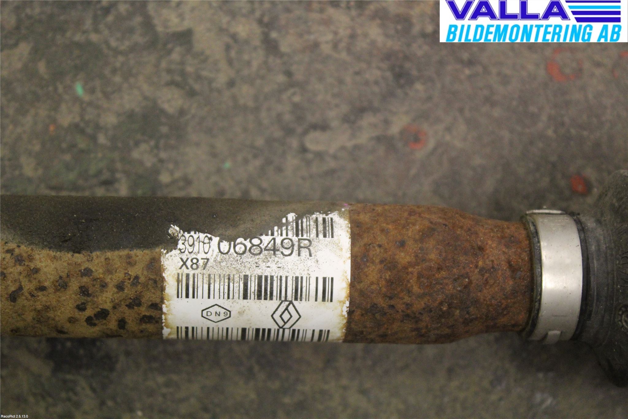 Renault CAPTUR 13-19 Drivaxel Fram Höger