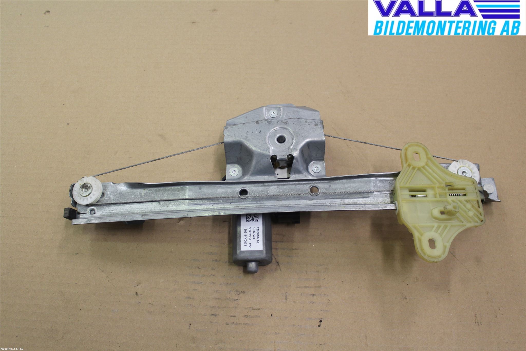 Renault CAPTUR 13-19 Fönsterhiss El Kompl