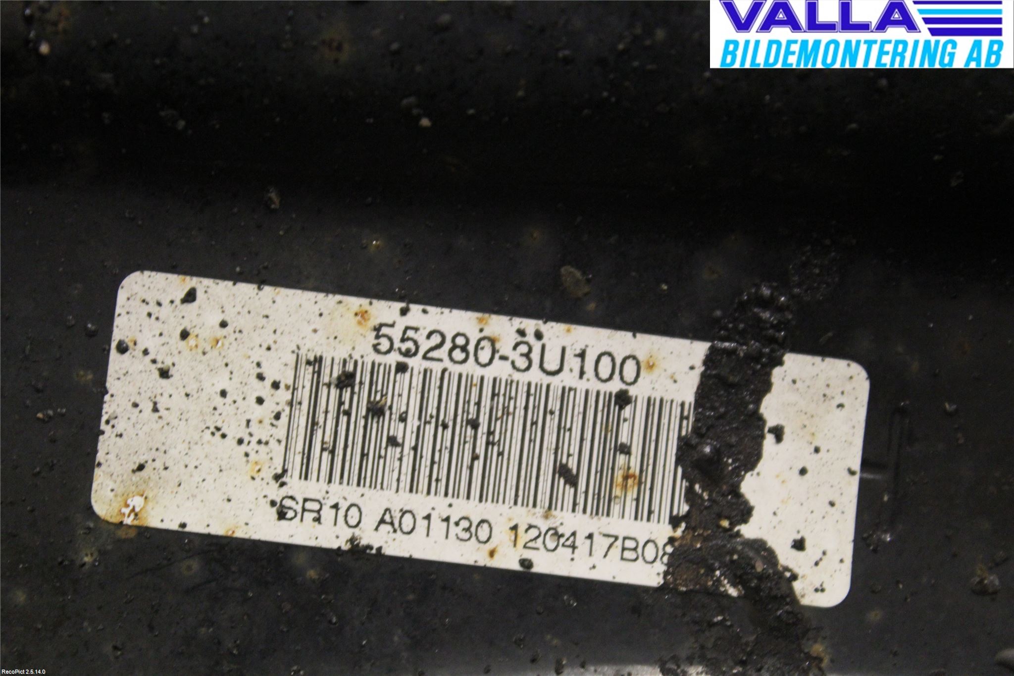 Kia SPORTAGE (SL) 11-15 Bärarm Bak Höger